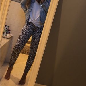 aerie offline leggings cheetah print